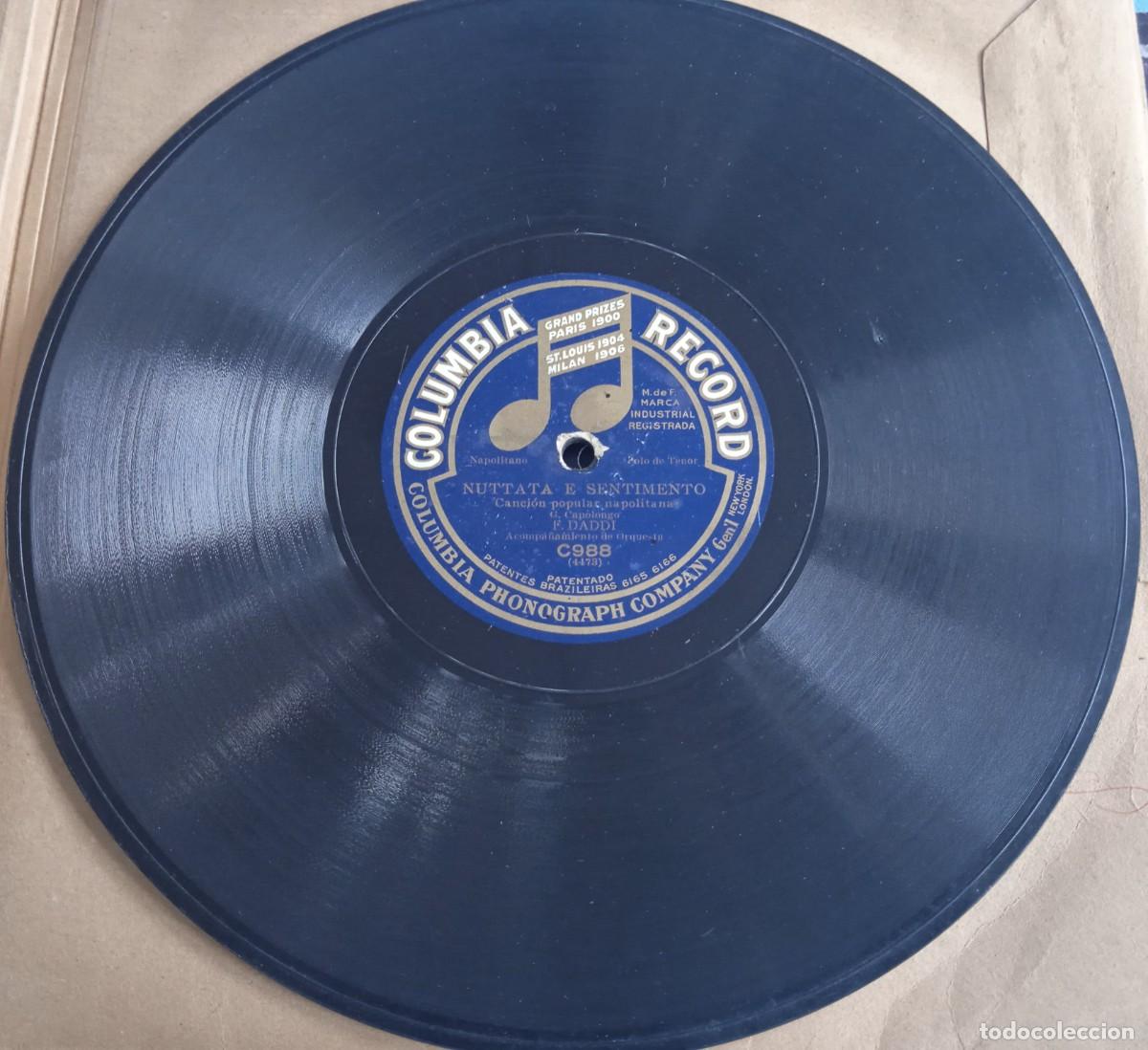 Discos de pizarra: Daddi y De Matienzo. Canci&oacute;n napolitana - Foto 3