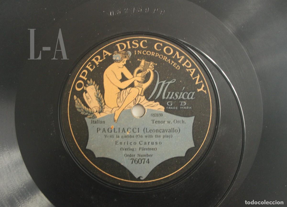 disco de pizarra del tenor enrico caruso aria Buy Shellac