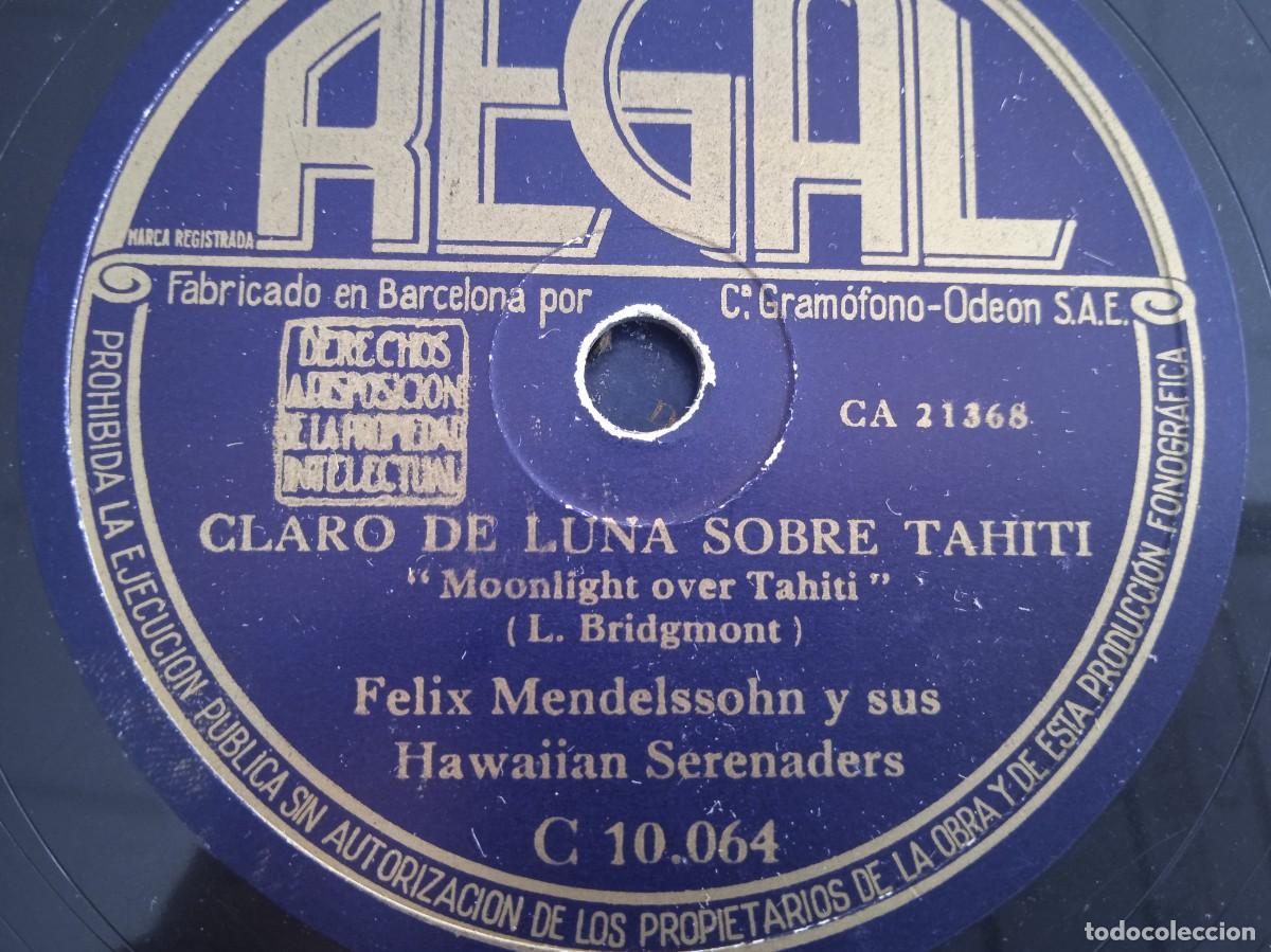 Discos de pizarra: Mendelssohn y sus hawaiana serenaders - Foto 1