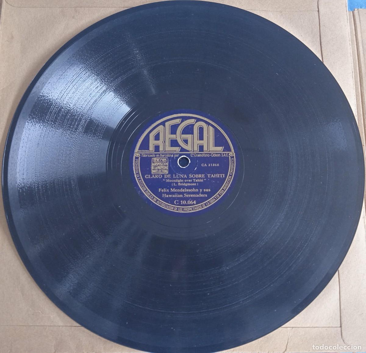 Discos de pizarra: Mendelssohn y sus hawaiana serenaders - Foto 4