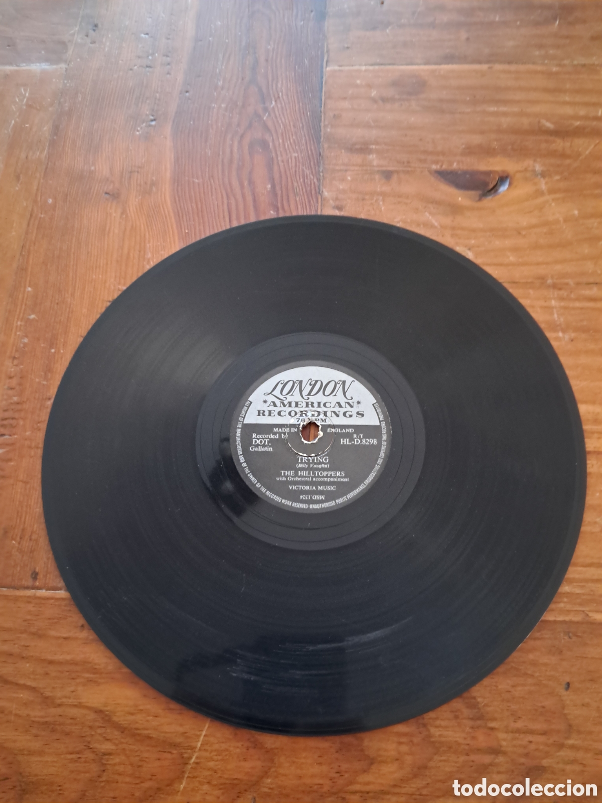Discos de pizarra: The hilltoppers (rock) - Foto 2