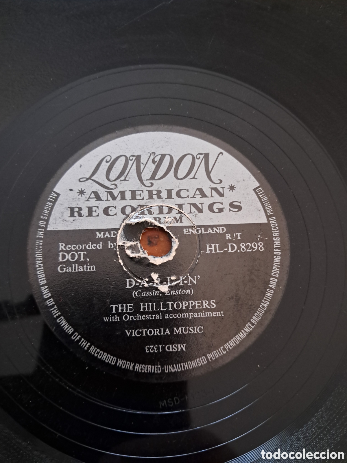 Discos de pizarra: The hilltoppers (rock) - Foto 3