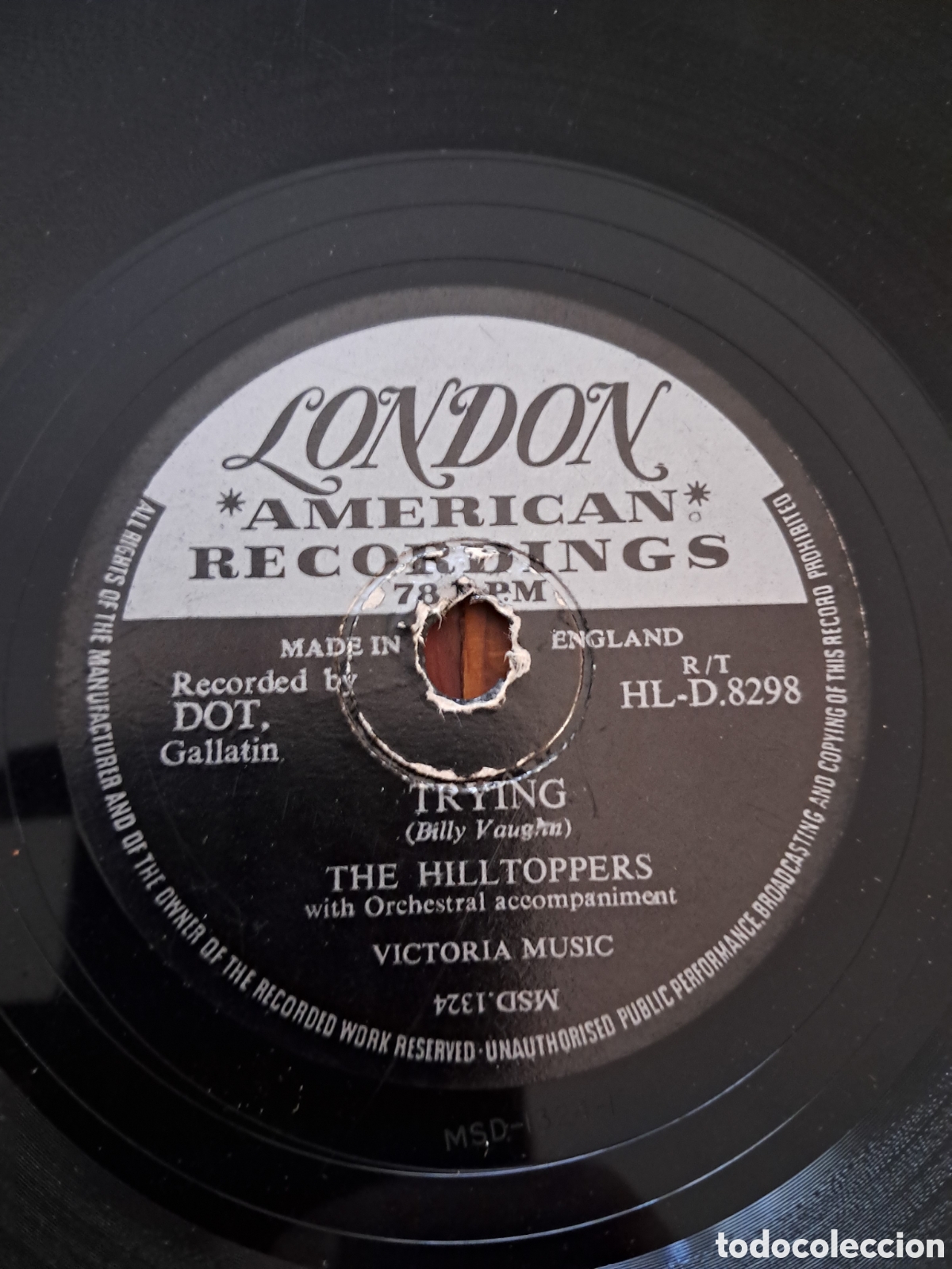 Discos de pizarra: The hilltoppers (rock) - Foto 1