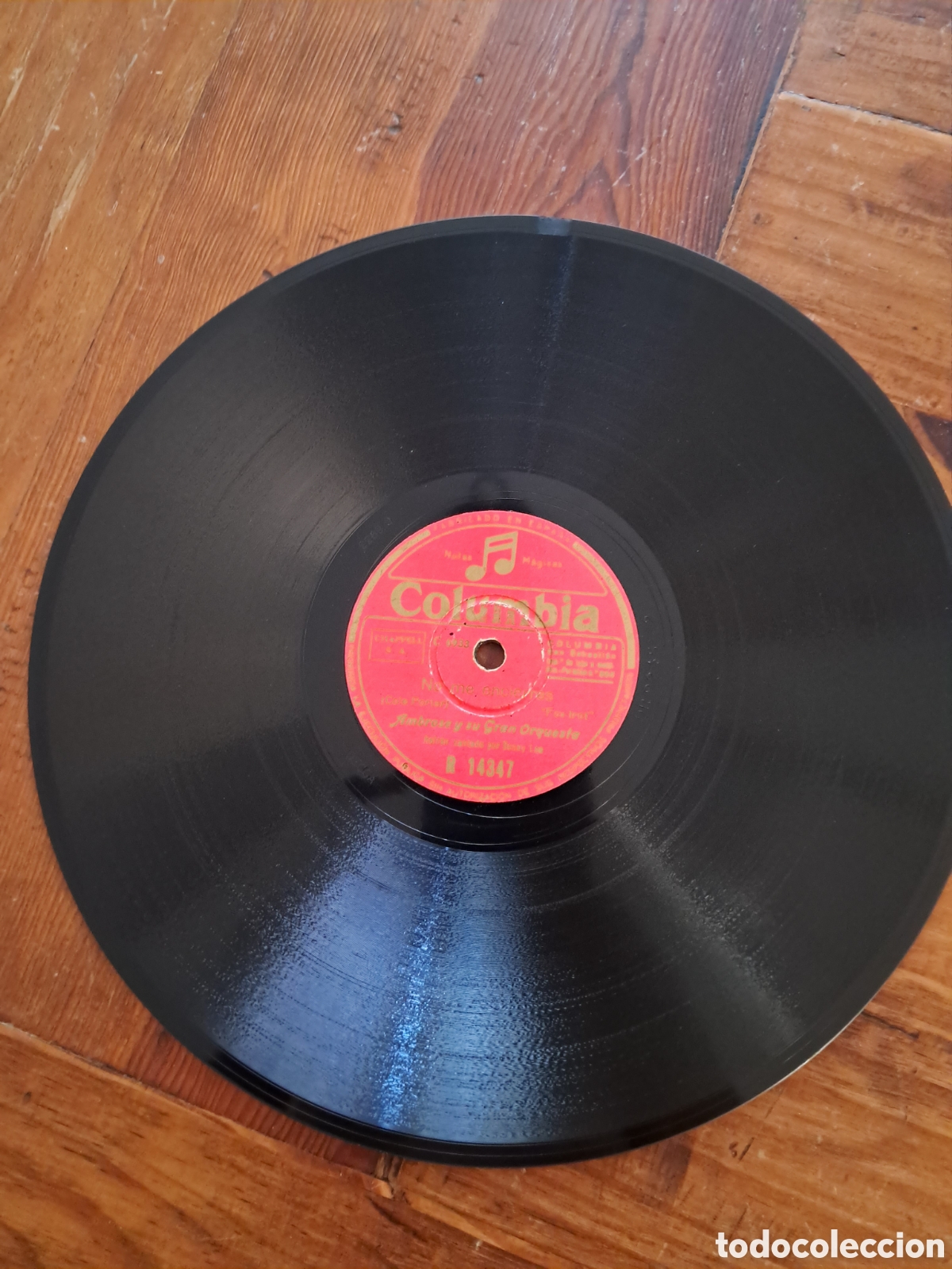 Discos de pizarra: Ambrose y su Orquesta, lote 3 discos pizarra - Foto 4