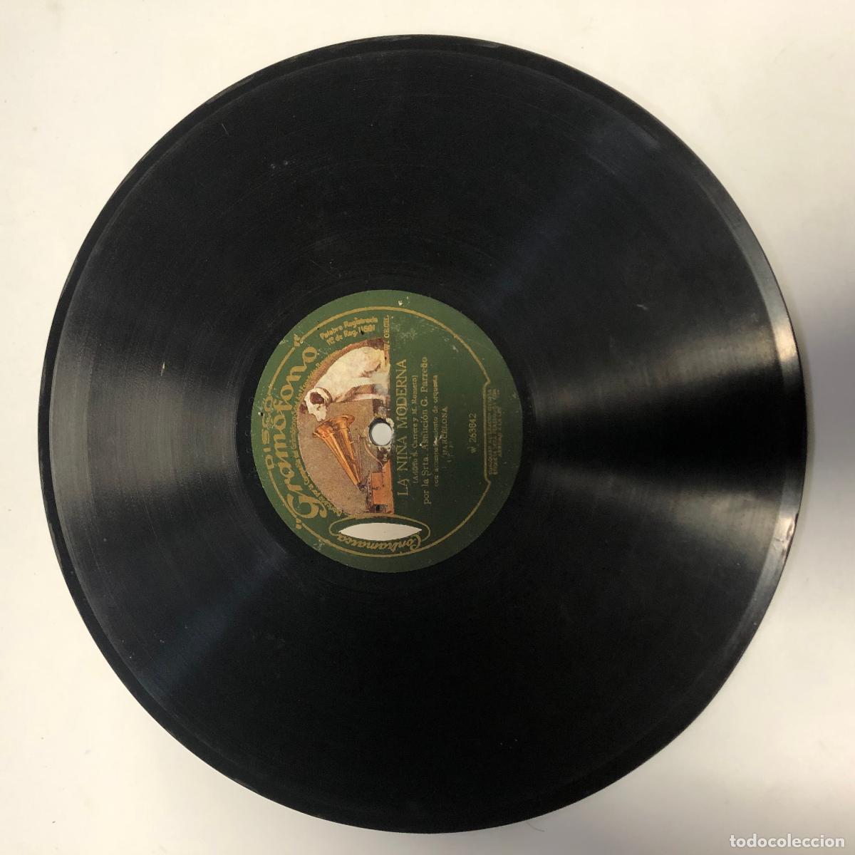 Discos de pizarra: A hierro muere / La ni&ntilde;a moderna - Foto 1