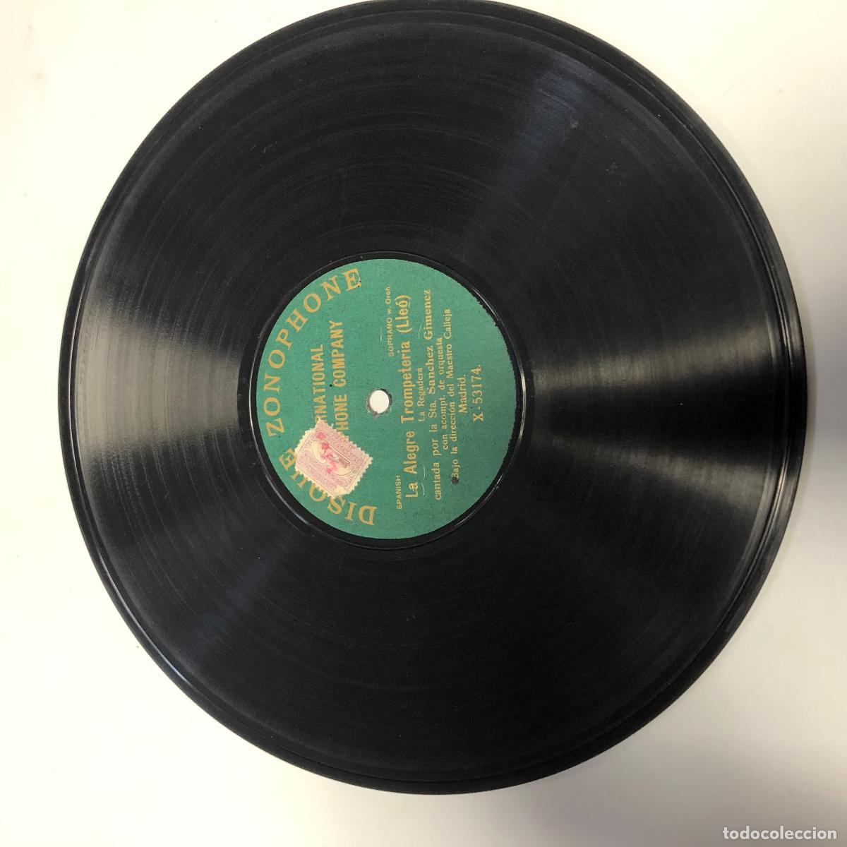 Discos de pizarra: La Alegre Trompeteria: La Regadera - Foto 1