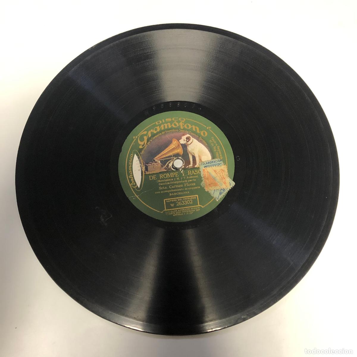 Discos de pizarra: De Rompe y Rasca / La Maja Goyesca - Foto 2