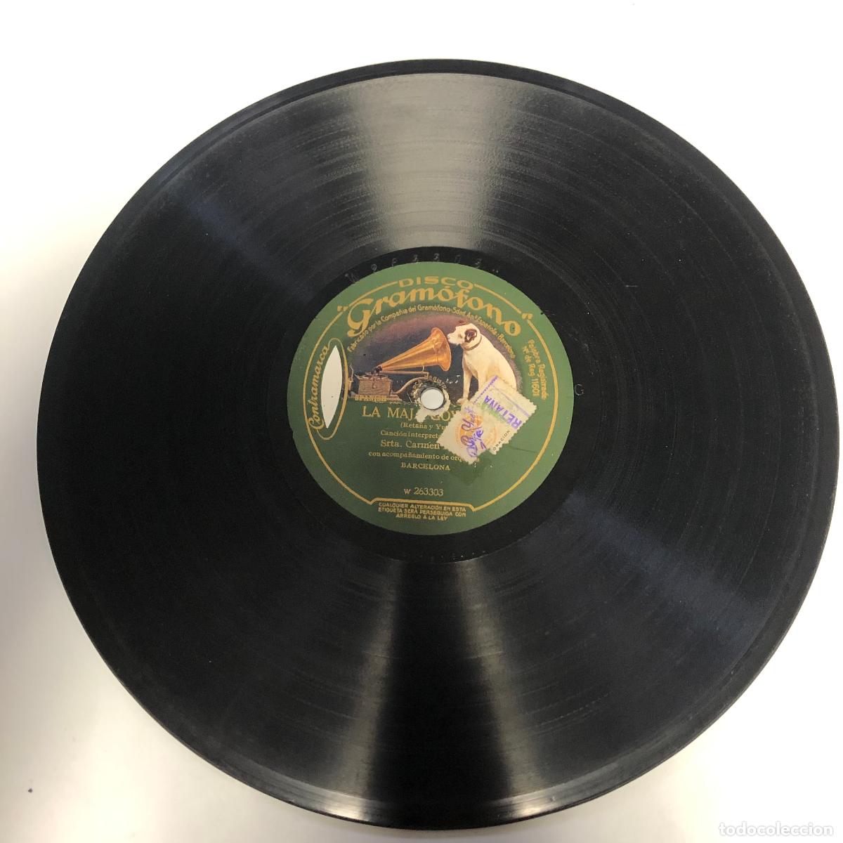 Discos de pizarra: De Rompe y Rasca / La Maja Goyesca - Foto 1