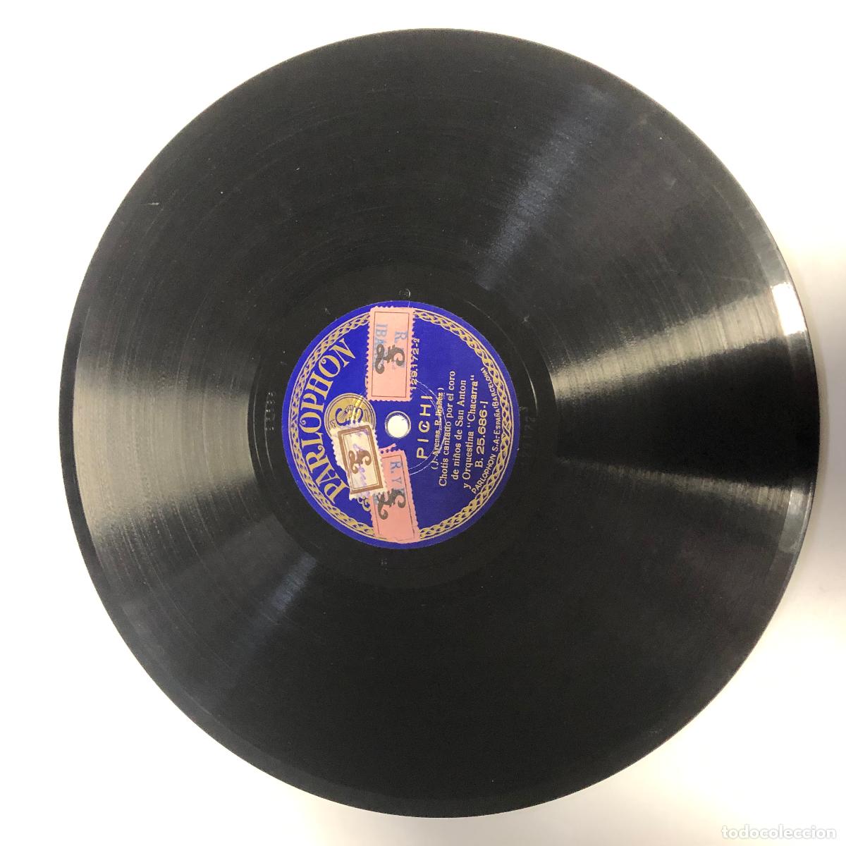 Discos de pizarra: Pichi / Eres el As, &hellip;.Cayetano - Foto 2