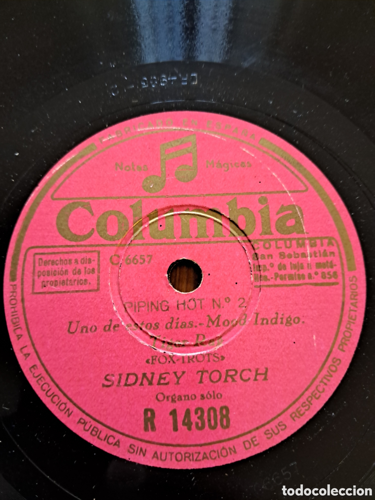 Discos de pizarra: Sidney Torch 2 discos - Foto 3