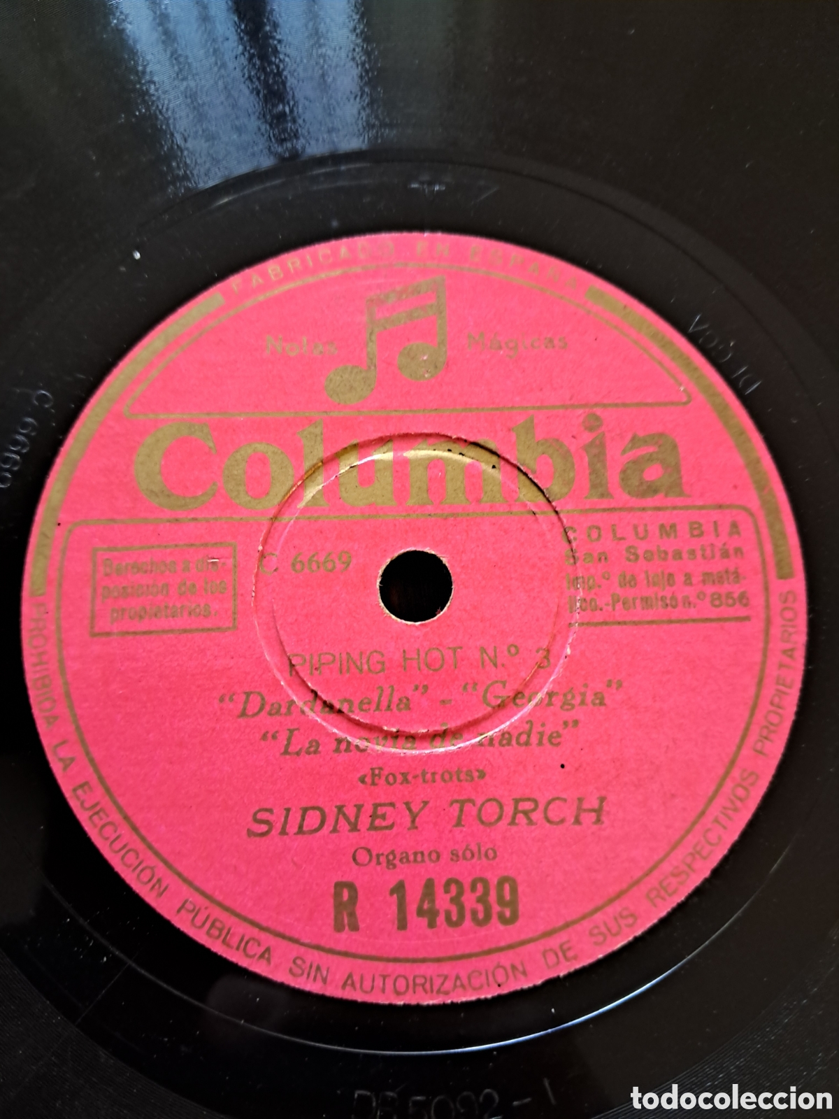 Discos de pizarra: Sidney Torch 2 discos - Foto 7