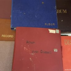 Discos de pizarra: LOTE DE 8 ÁLBUMES PARA DISCOS 78 RPM - PIZARRA