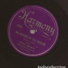 Discos de pizarra: 78 RPM PIZARRA STEVE CONWAY / EDDY HOWARD HARMONY 1066 USA 1950 SHELLAC