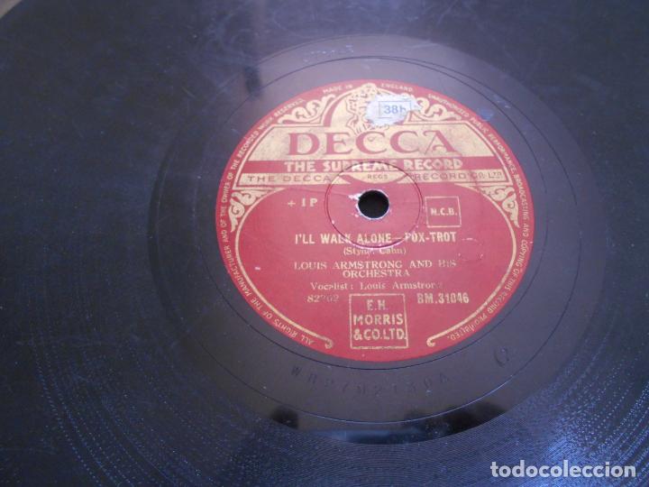 Discos de pizarra: LOUIS ARMSTRONG AND HIS ORCHESTRA - Foto 2