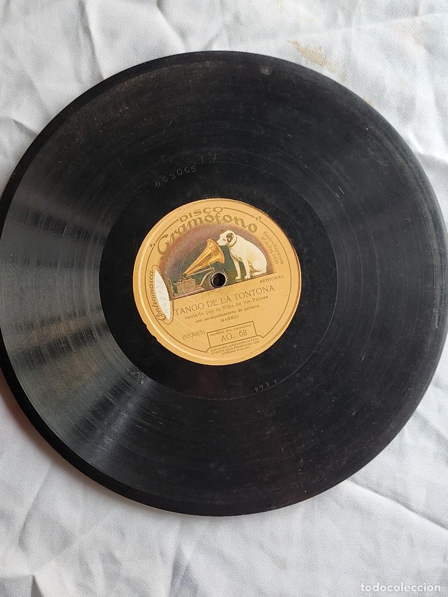 Discos de pizarra: NI&Ntilde;A DE LOS PEINES TANGO DE LA TONTONA - Foto 1