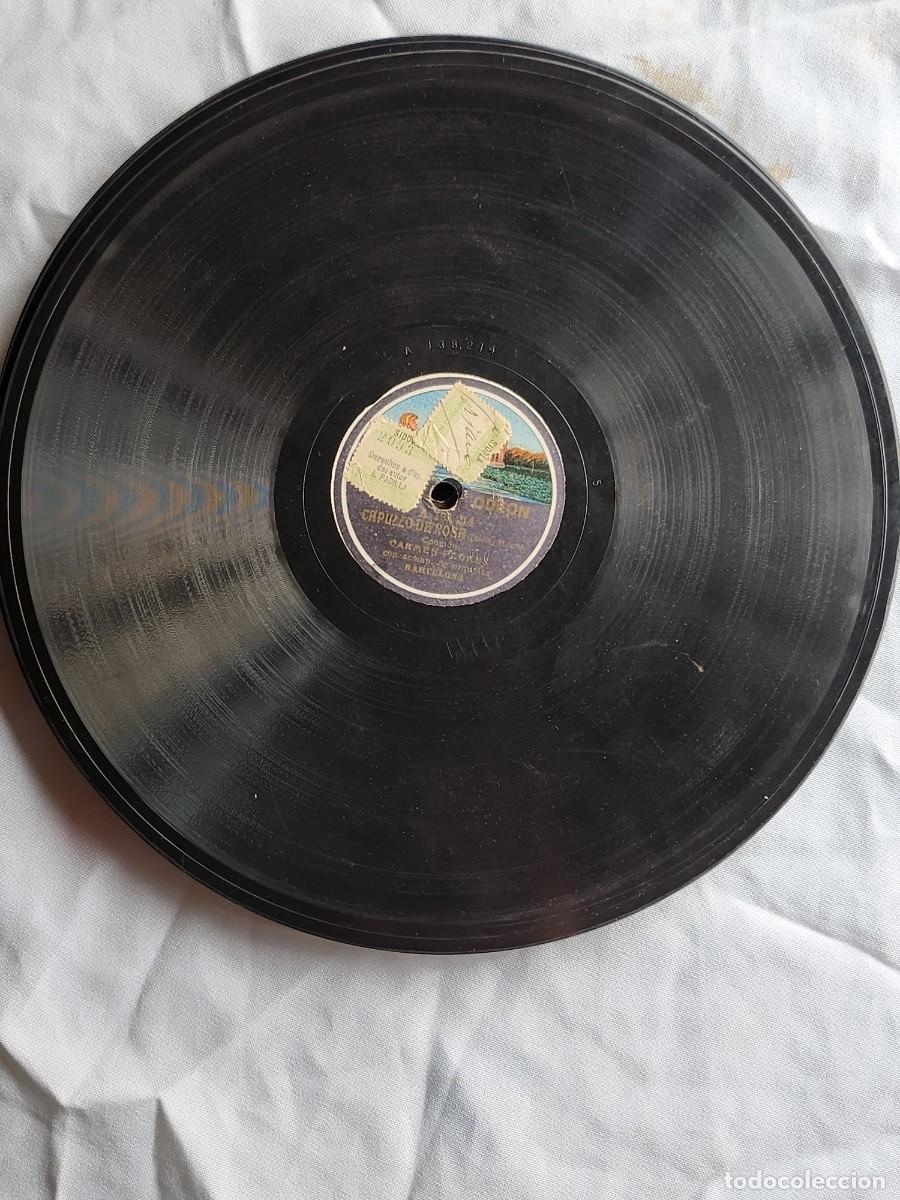 Discos de pizarra: CARMEN FLORES CAPULLO DE ROSA - Foto 1