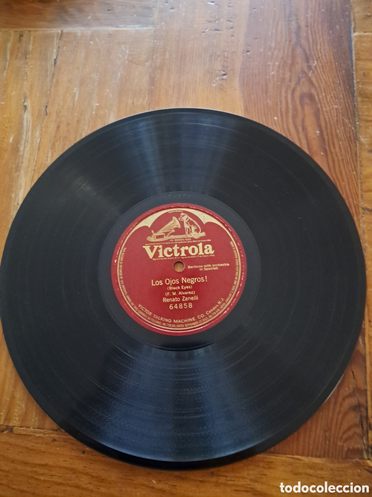 Discos de pizarra: Renato Zanelli &rdquo;los ojos negros&rdquo; - Foto 2
