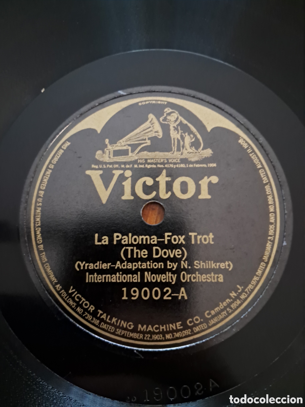 Discos de pizarra: International novelty orchestra - Foto 1