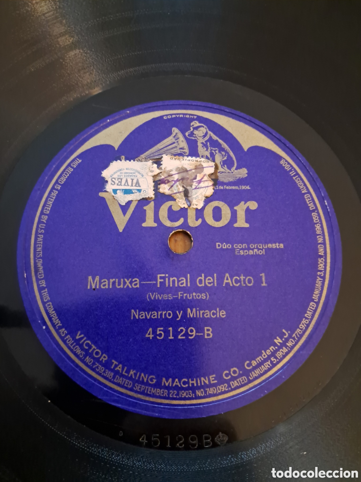 Discos de pizarra: Inocencio Navarro &rdquo;Maruxa&rdquo; - Foto 3