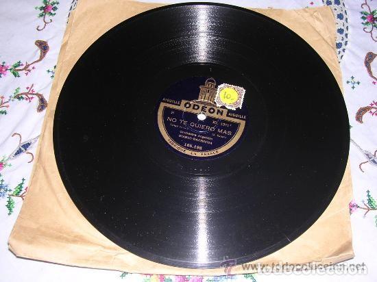 Discos de pizarra: DISCO ODEON BIANCO BACHICHA NO TE QUIERO M&Aacute;S / SAMITIER DISCO DE PIZARRA - Foto 1
