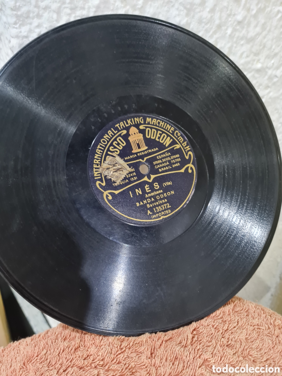 Discos de pizarra: Disco de pizarra el manchego (vals jota) - Foto 2