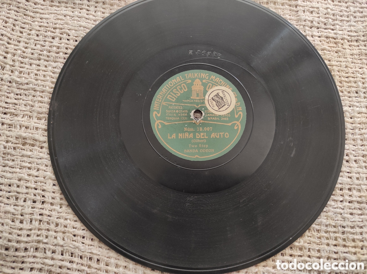 Discos de pizarra: DISCO DE PIZARRA - BANDA ODEON, LA ONDA, LA NI&Ntilde;A DE EL AUTO - Foto 2
