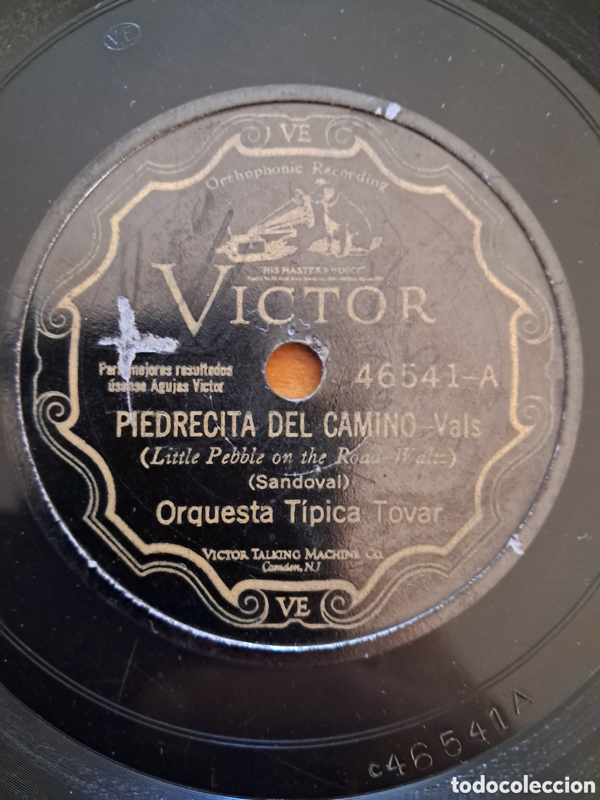 Discos de pizarra: Orquesta T&iacute;pica Tovar - Foto 1