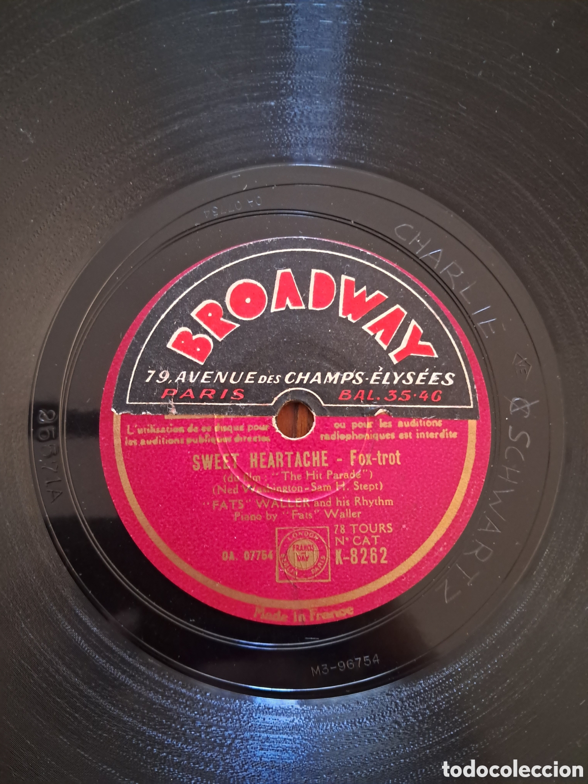 Discos de pizarra: Fats Waller - Foto 1