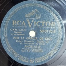 Discos de pizarra: ANGELILLO DISCO DE PLZARRA EDITADO EN ARGENTINA POR EL SELLO RCA VICTOR...
