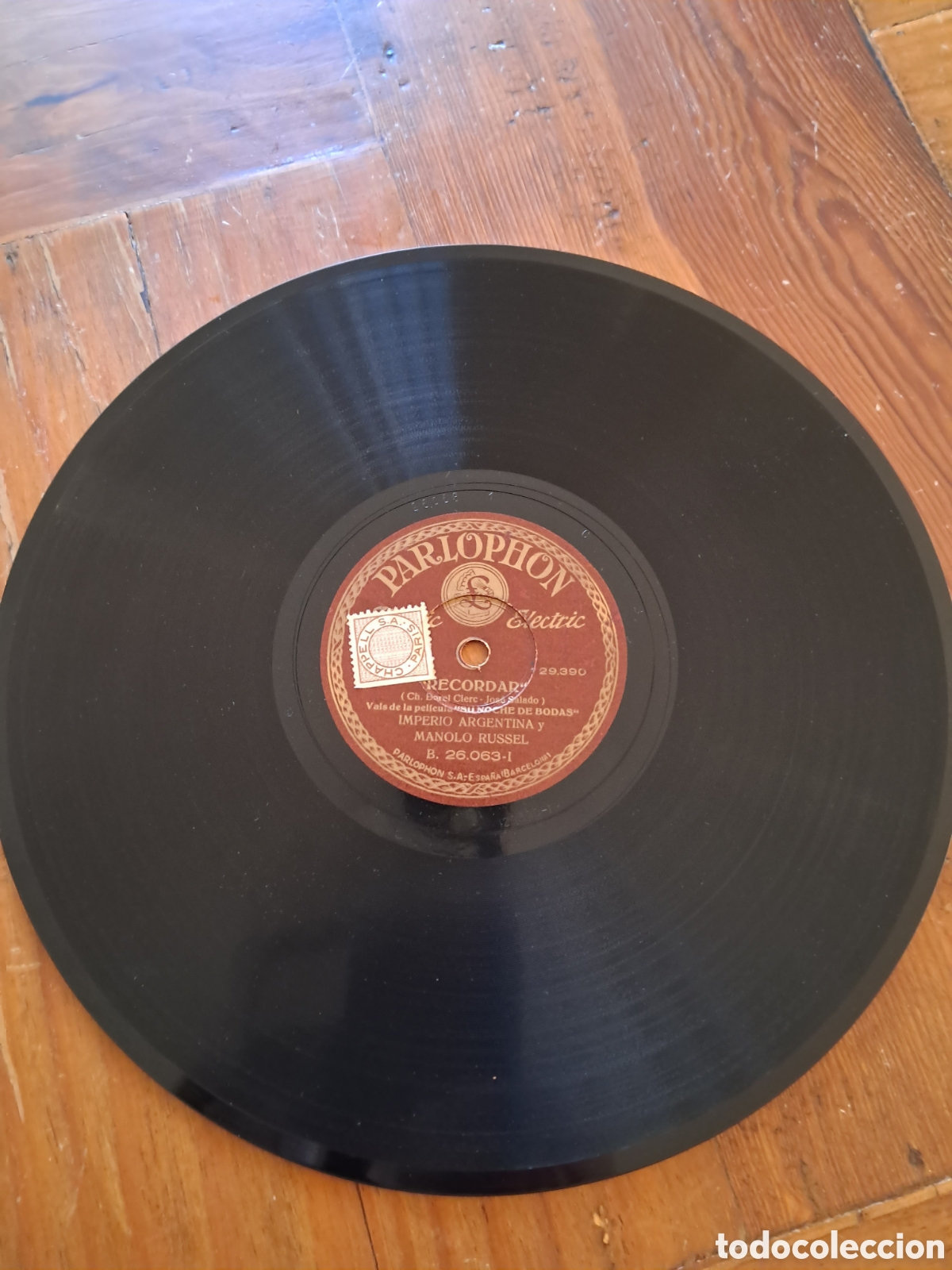 Discos de pizarra: Imperio Argentina y Manolo Russel - Foto 2