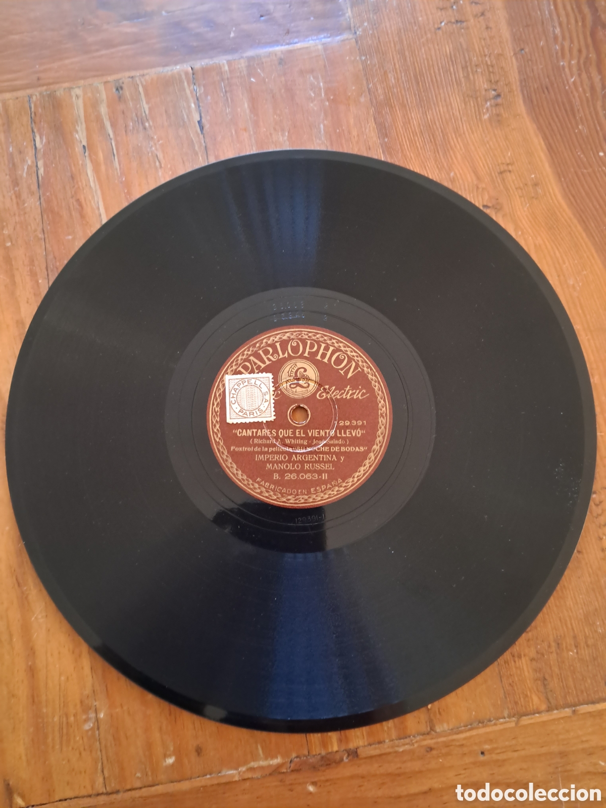 Discos de pizarra: Imperio Argentina y Manolo Russel - Foto 4