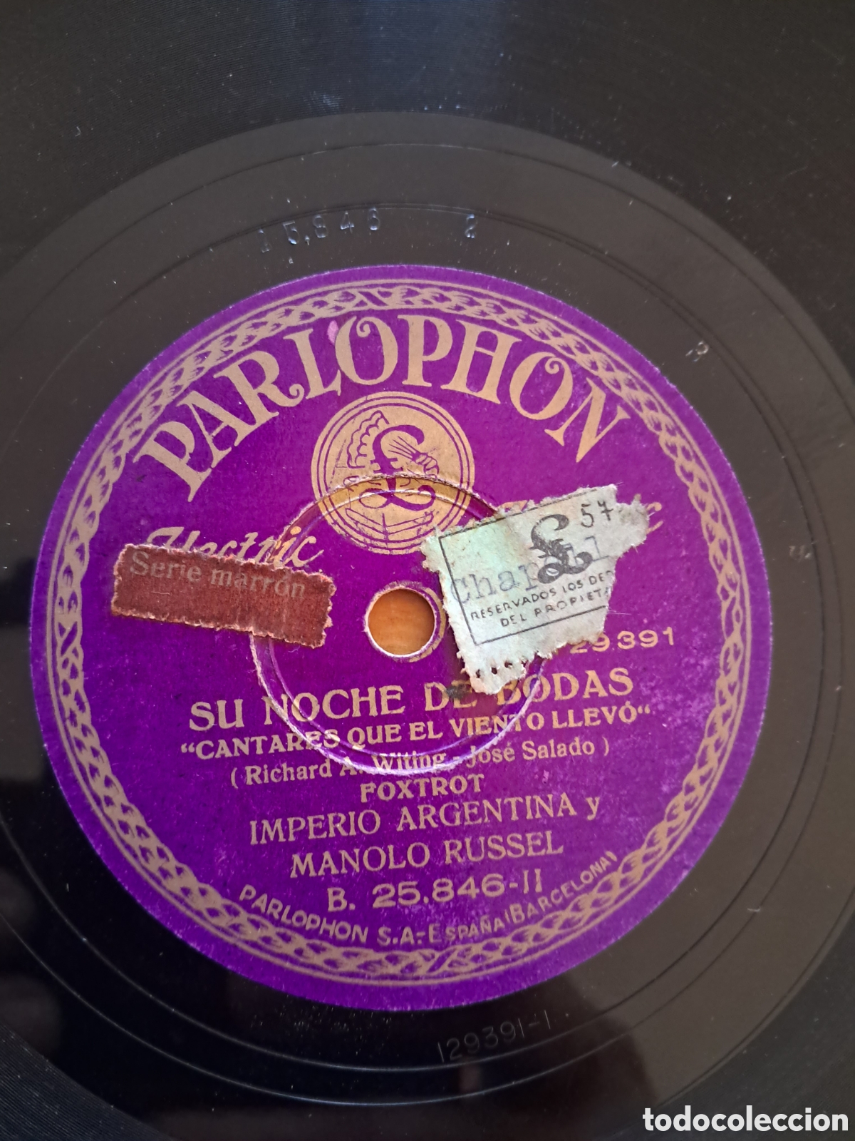 Discos de pizarra: Imperio Argentina y Manolo Russel - Foto 7
