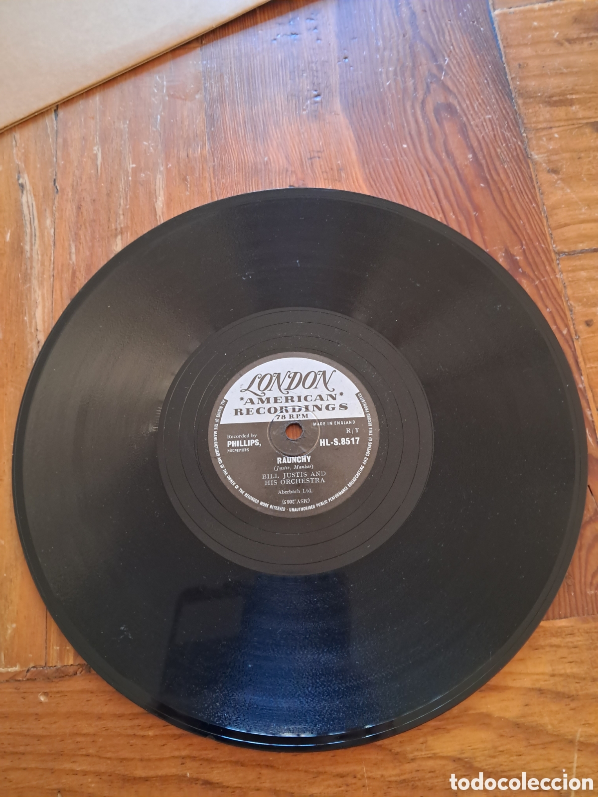 Discos de pizarra: Bill Justis disco pizarra rockabilly - Foto 2