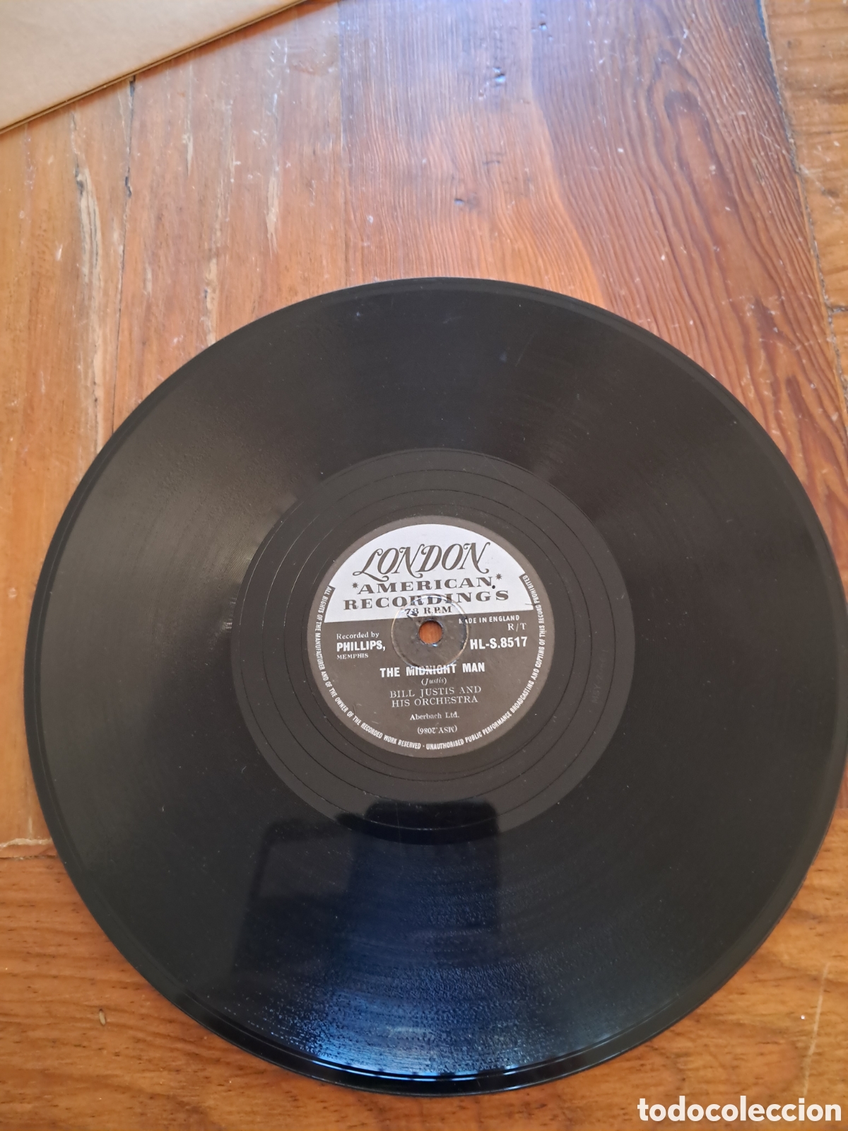 Discos de pizarra: Bill Justis disco pizarra rockabilly - Foto 4