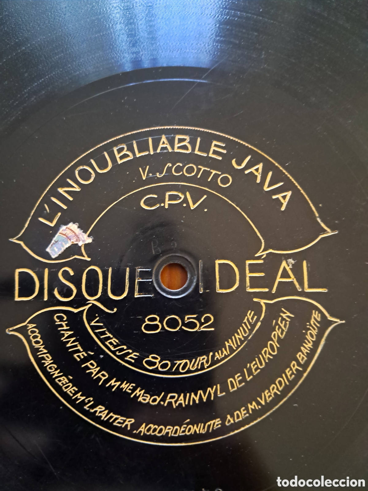 Discos de pizarra: Disque ideal 80rpm 11 1/3&rdquo; - Foto 3