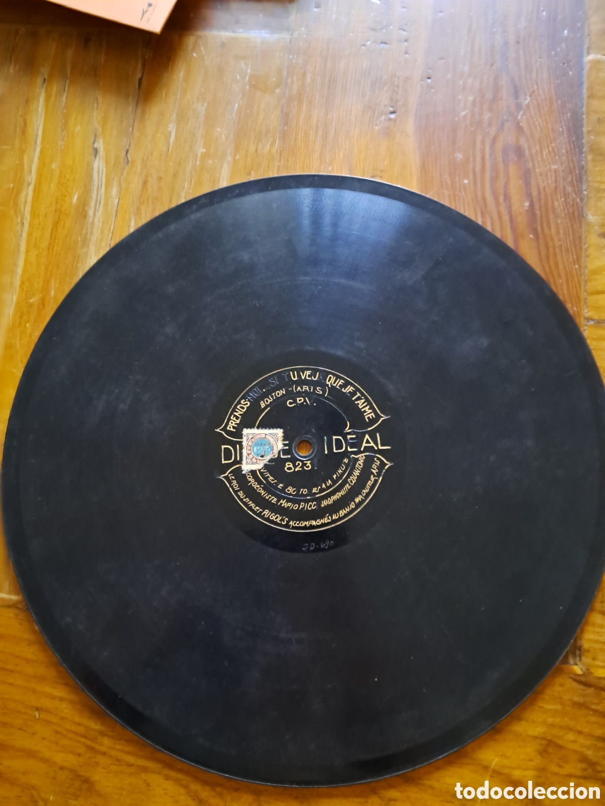 Discos de pizarra: Disque ideal 80rpm 11 1/3&rdquo; - Foto 2