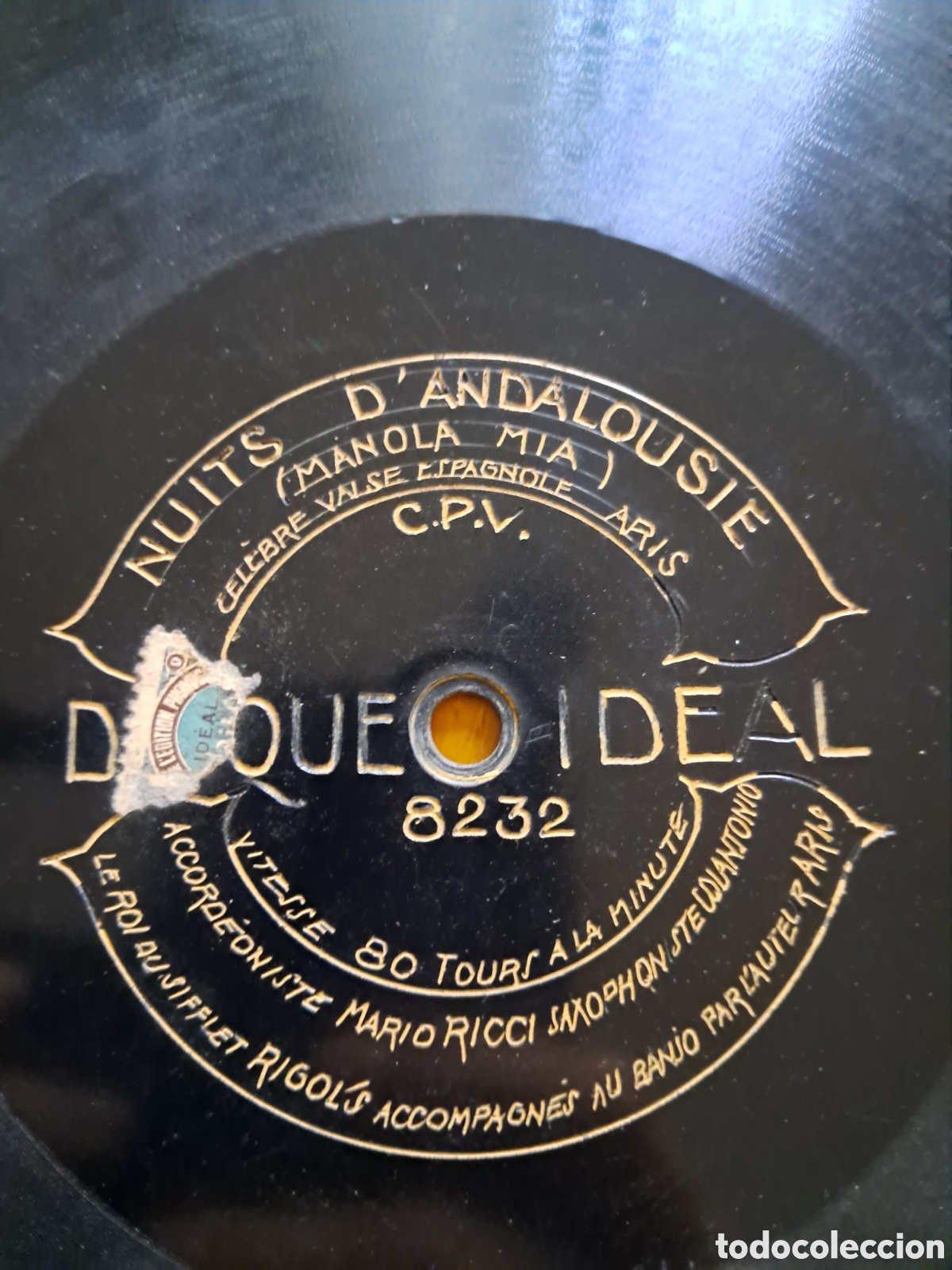 Discos de pizarra: Disque ideal 80rpm 11 1/3&rdquo; - Foto 3