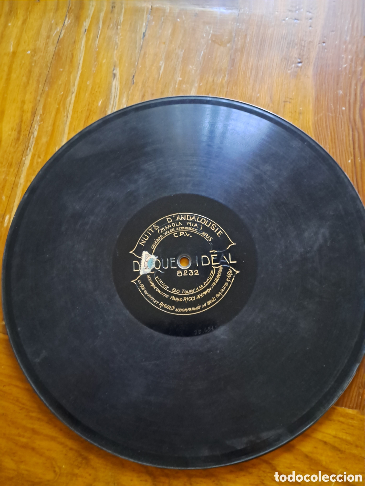 Discos de pizarra: Disque ideal 80rpm 11 1/3&rdquo; - Foto 4