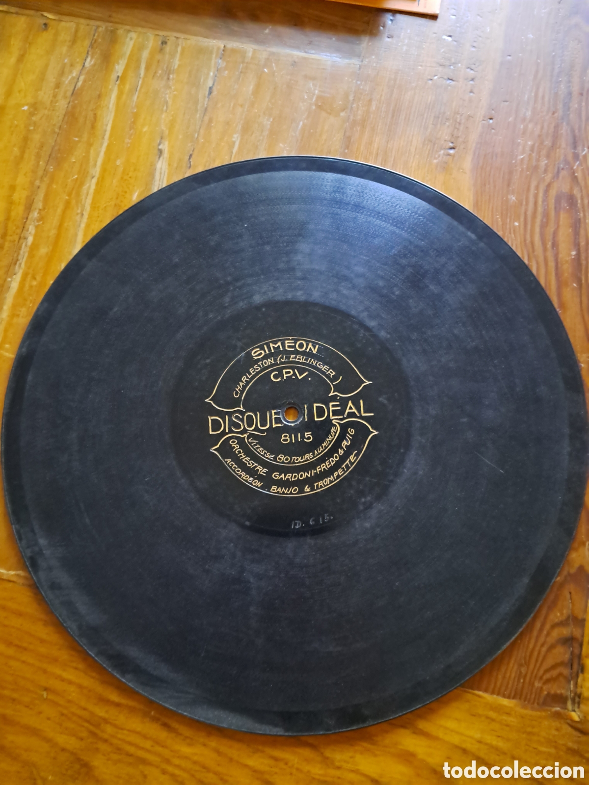 Discos de pizarra: Disque ideal 80rpm 11 1/3&rdquo; - Foto 2