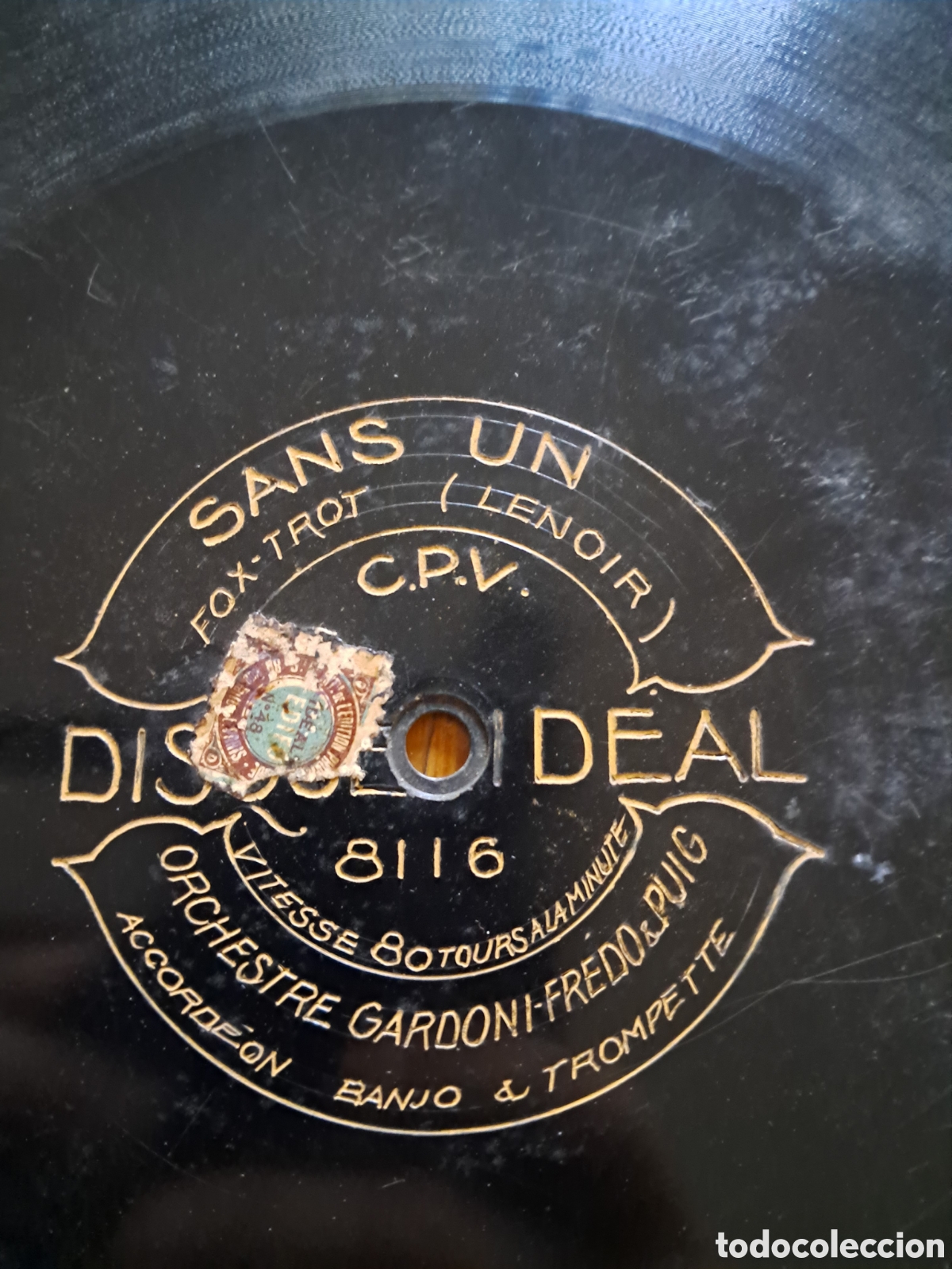 Discos de pizarra: Disque ideal 80rpm 11 1/3&rdquo; - Foto 3