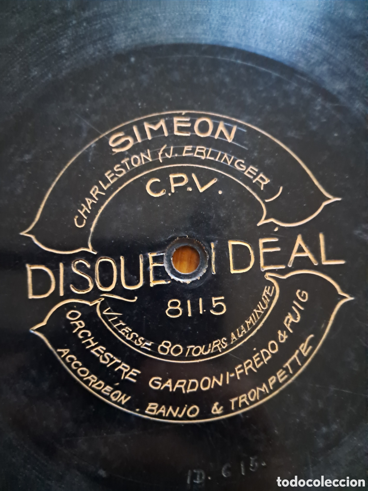 Discos de pizarra: Disque ideal 80rpm 11 1/3&rdquo; - Foto 1