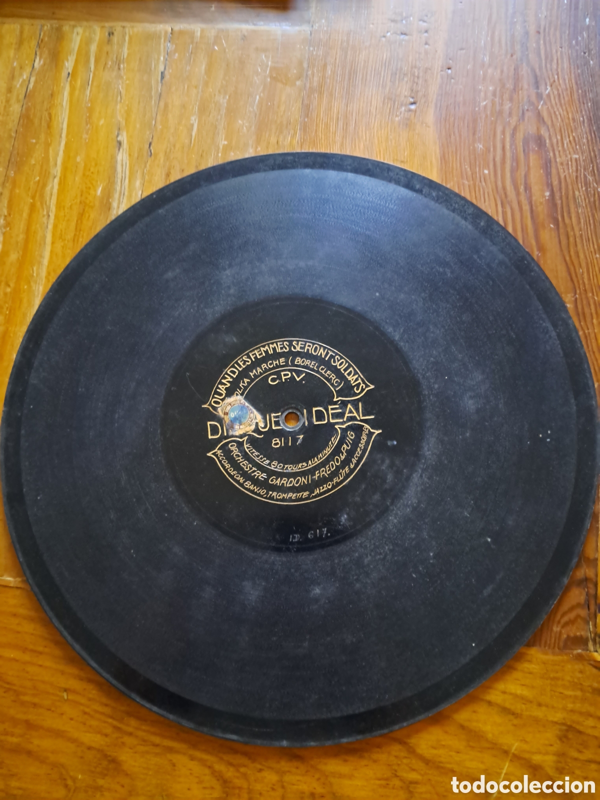 Discos de pizarra: Disque ideal 80rpm 11 1/3&rdquo; - Foto 2