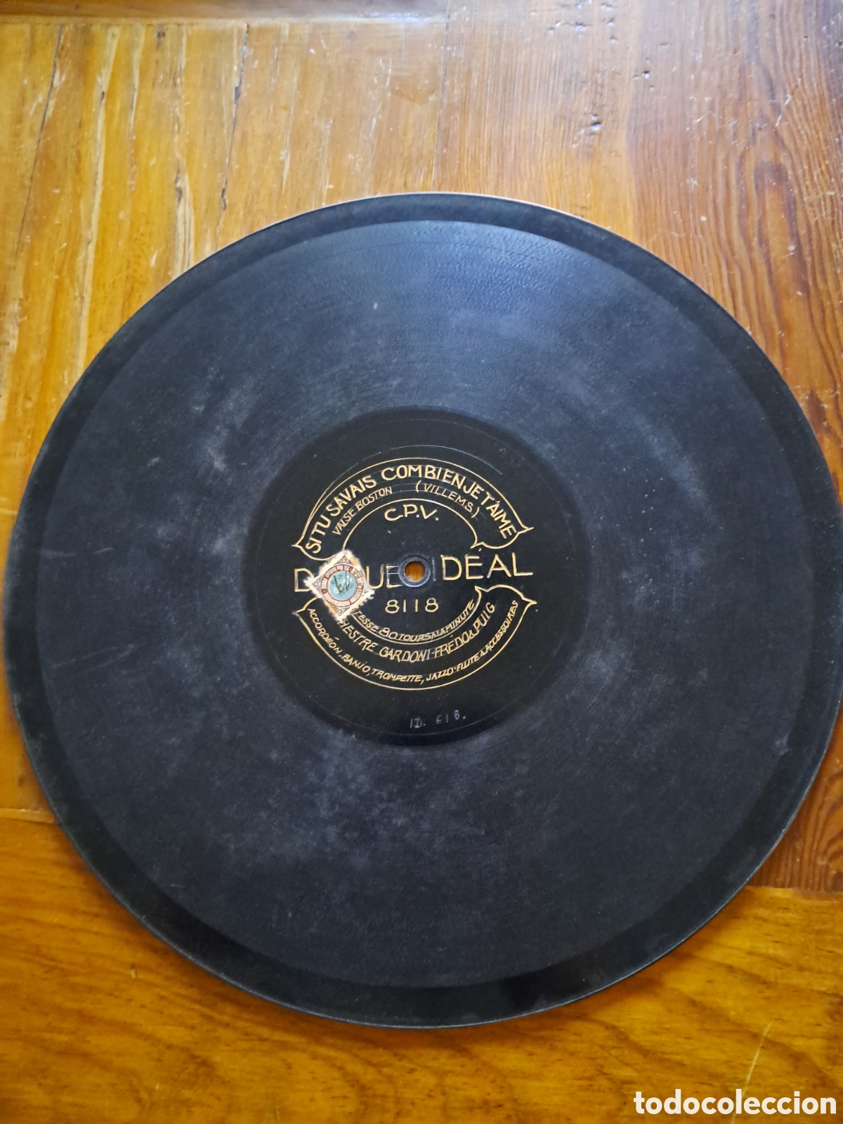 Discos de pizarra: Disque ideal 80rpm 11 1/3&rdquo; - Foto 4