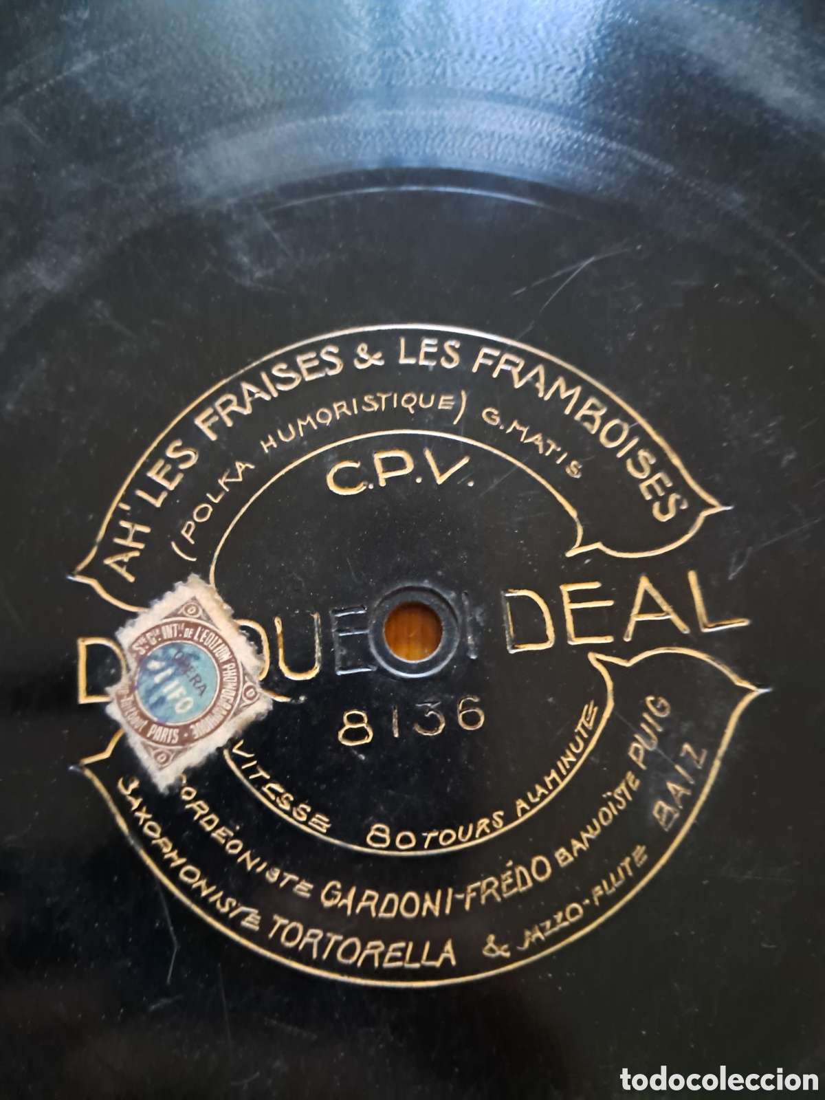 Discos de pizarra: Disque ideal 80rpm 11 1/3&rdquo; - Foto 3