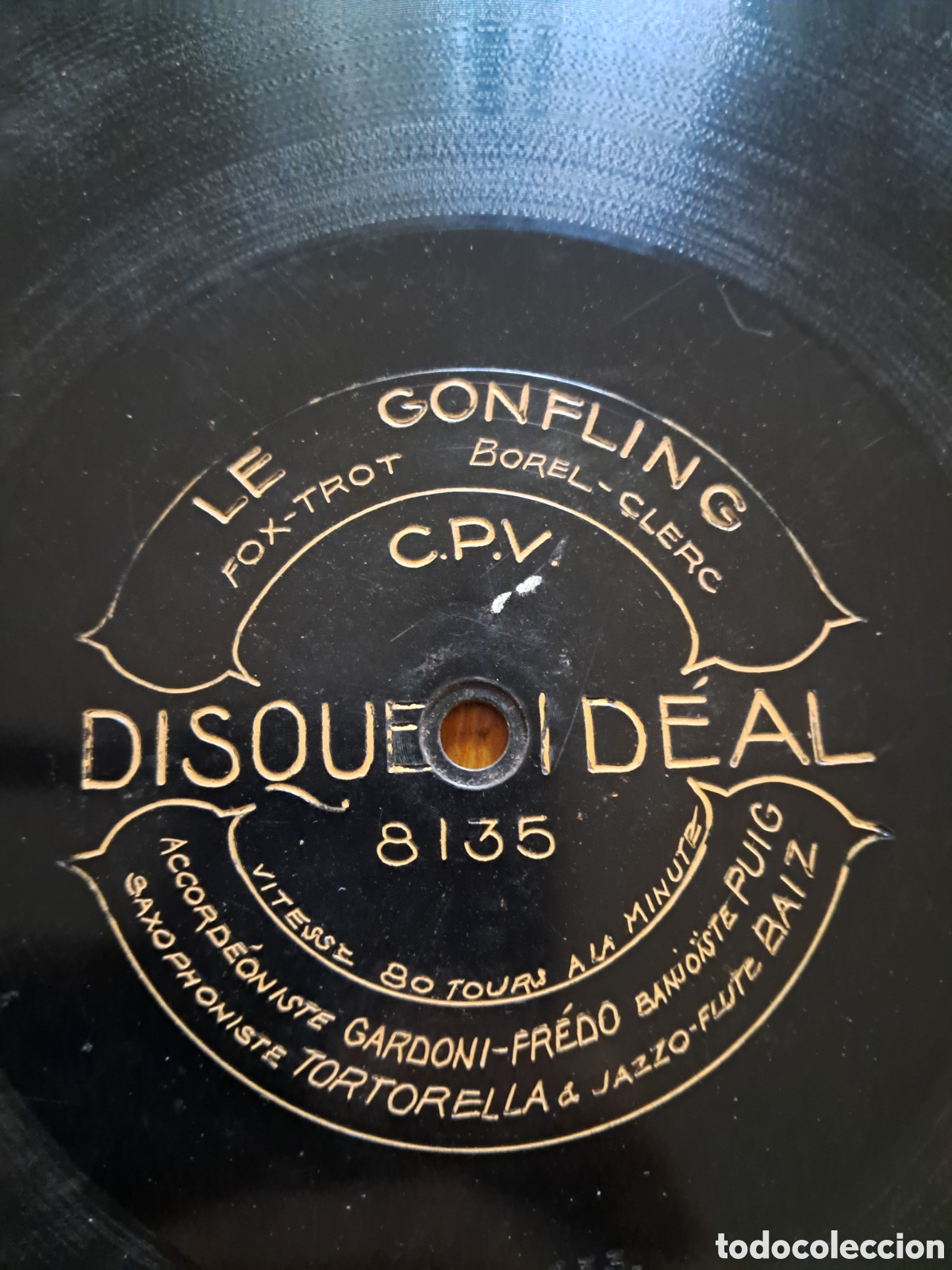 Discos de pizarra: Disque ideal 80rpm 11 1/3&rdquo; - Foto 1