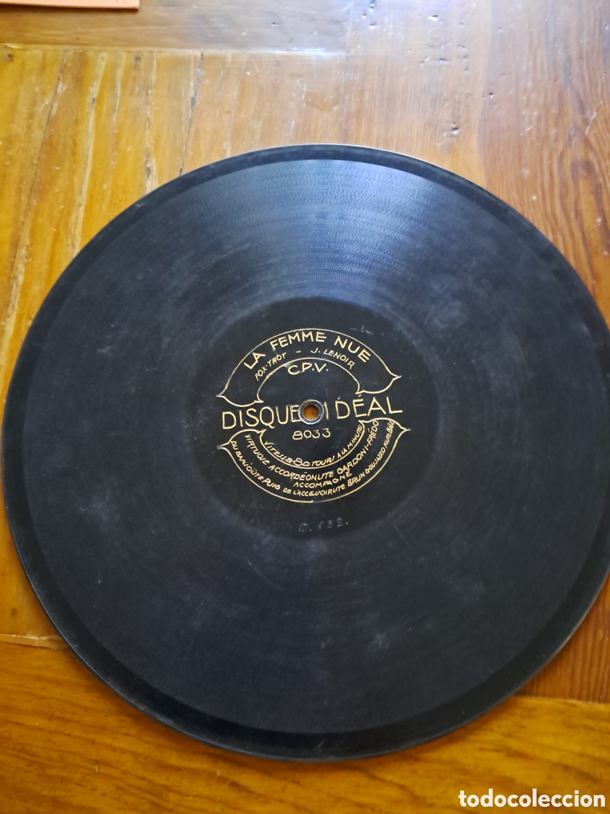 Discos de pizarra: Disque ideal 80rpm 11 1/3&rdquo; - Foto 2