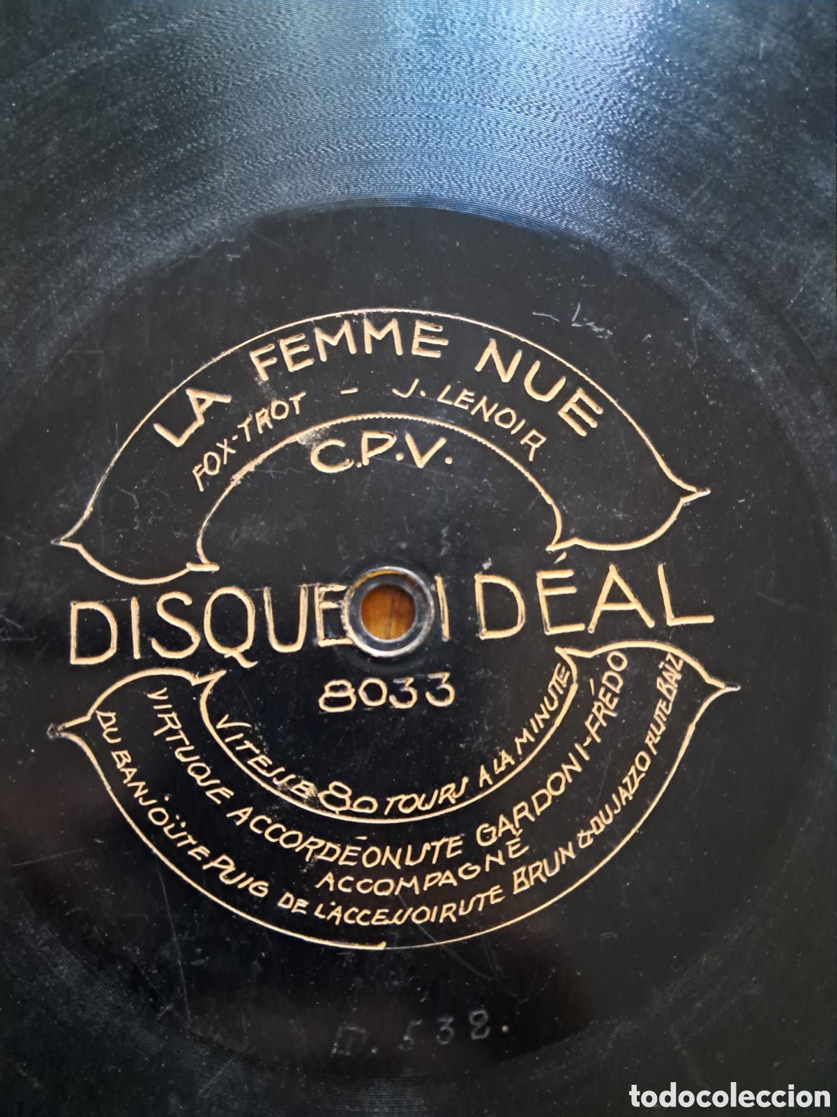 Discos de pizarra: Disque ideal 80rpm 11 1/3&rdquo; - Foto 1