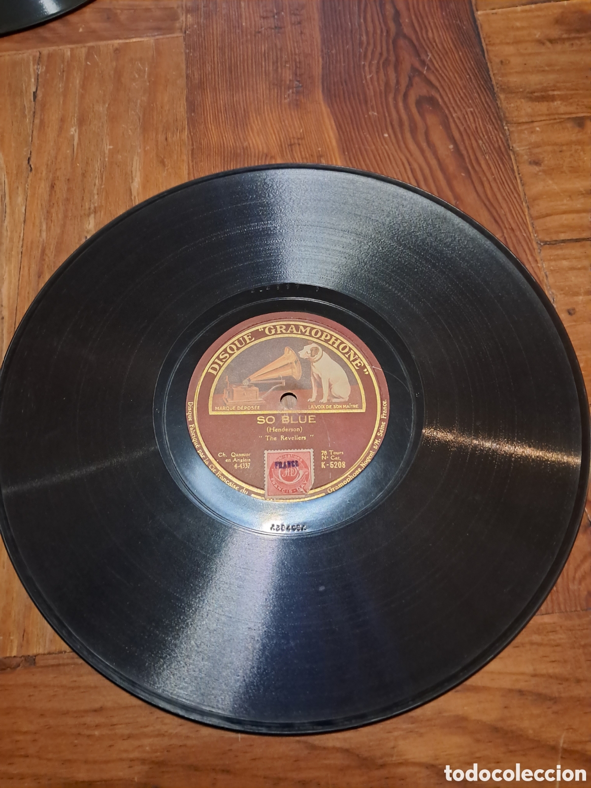 Discos de pizarra: The revellers &rdquo; im looking over a four-leaf clover / so blue &rdquo; - Foto 2