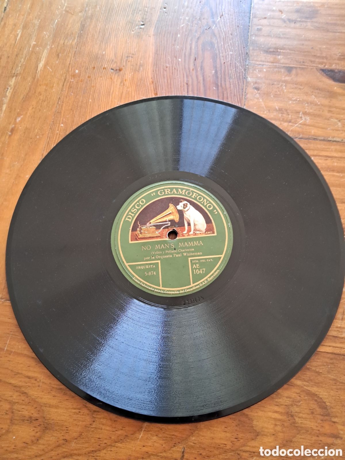 Discos de pizarra: Paul Whiteman &rdquo; sweet & lowdown / No mans mama&rdquo; - Foto 2