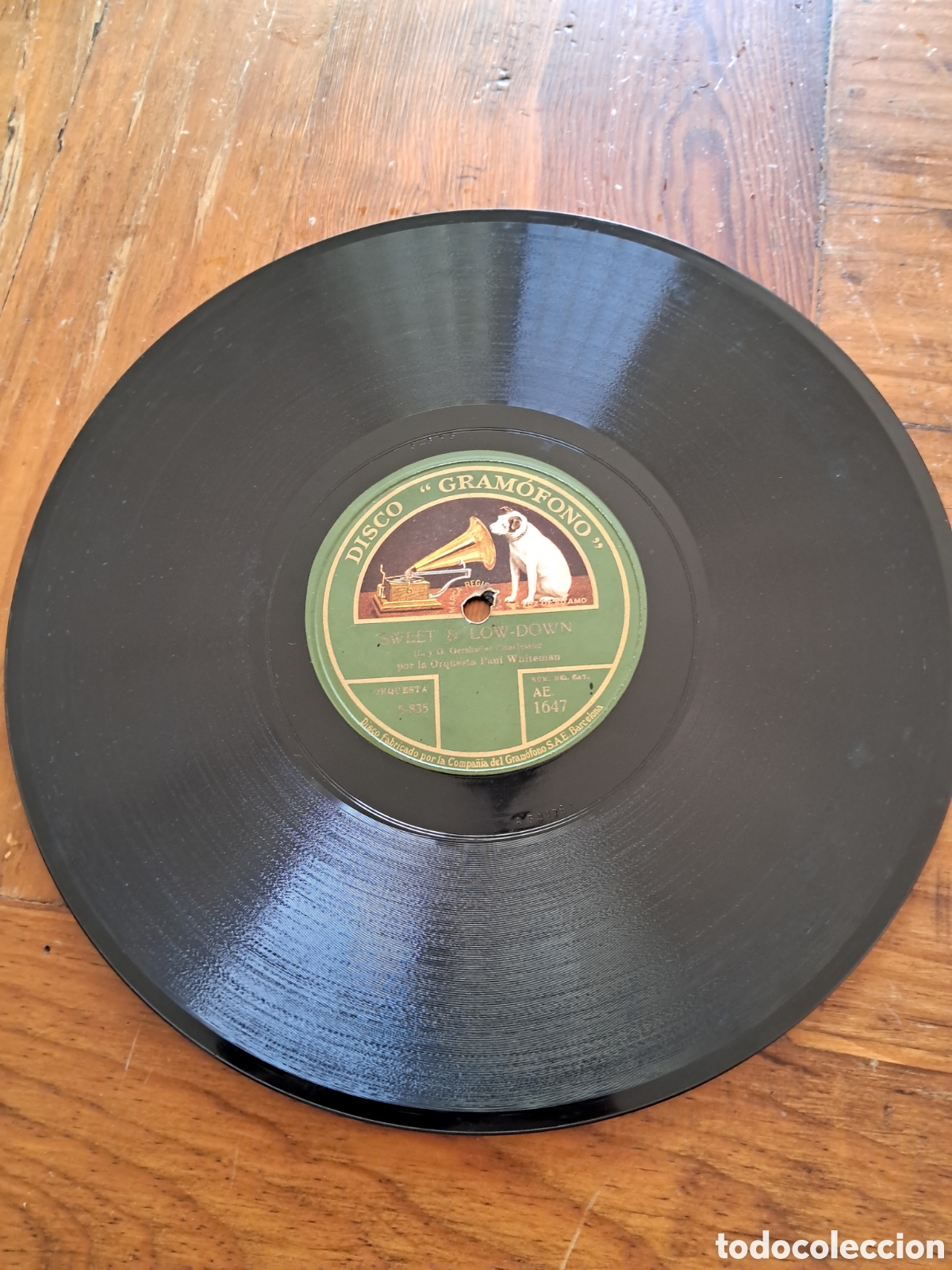 Discos de pizarra: Paul Whiteman &rdquo; sweet & lowdown / No mans mama&rdquo; - Foto 4